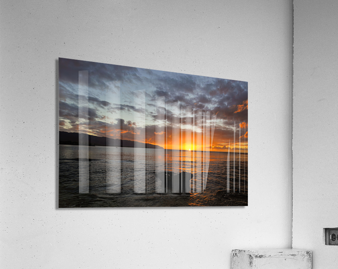 Tropical Sunset Acrylic Print