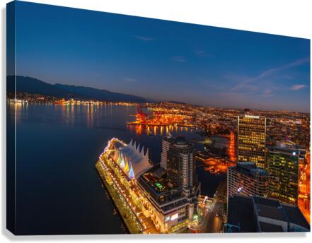 Vancouver Skyline Canvas Print