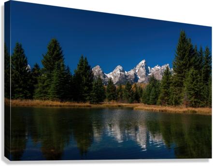 Grand Tetons Wyoming Canvas Print