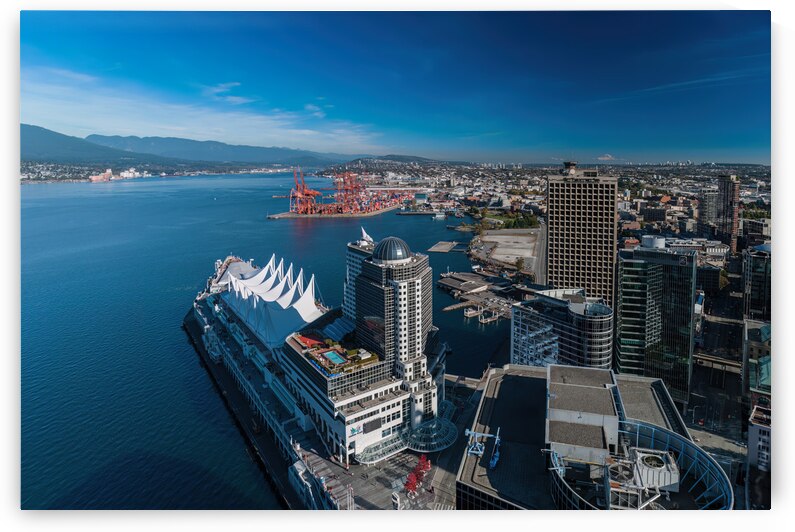 Vancouver Skyline by Randy Tremblay Photography