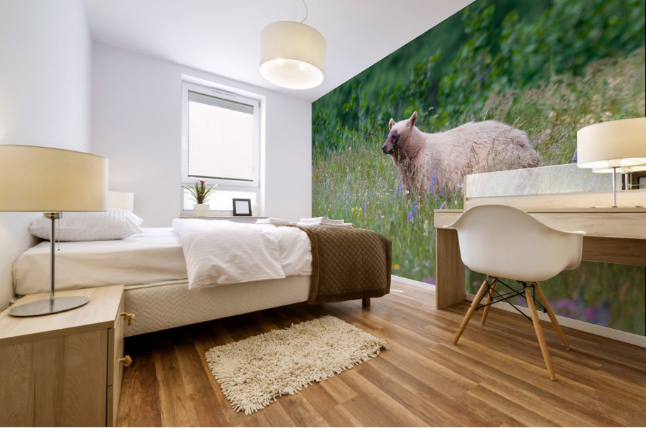 Black Bear Mural print