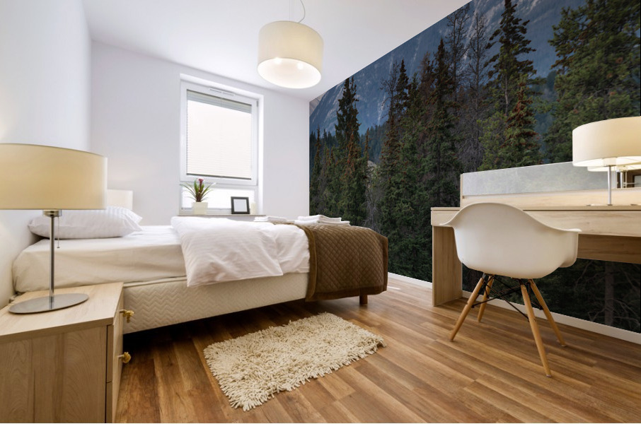 Bull Elk Mural print