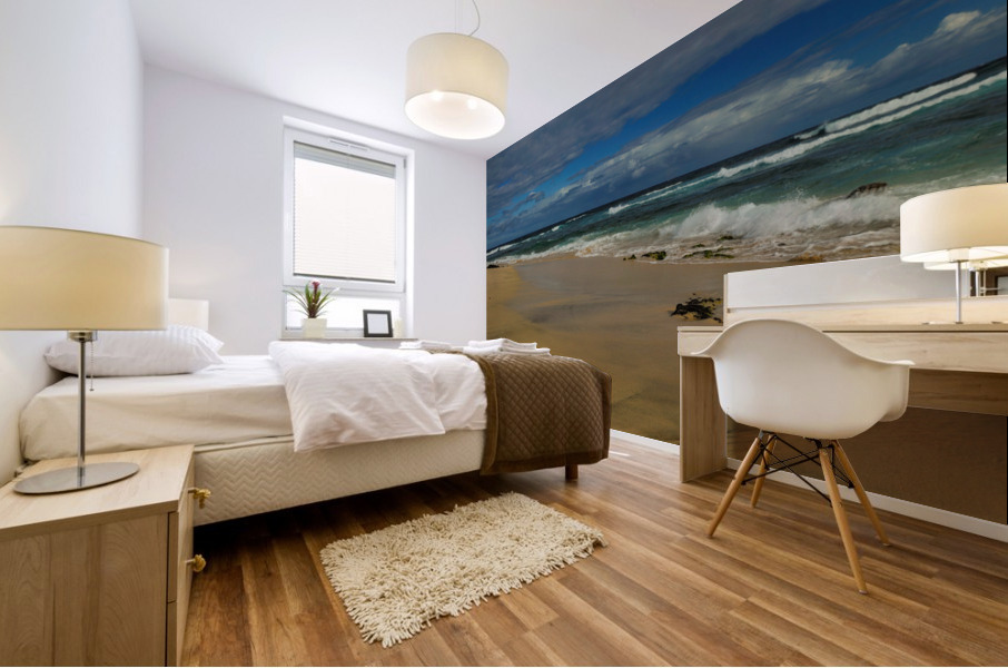 Tropical Shoreline Mural print