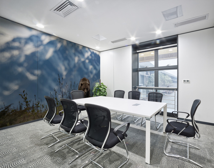 Grizzly Boar Wall Printing