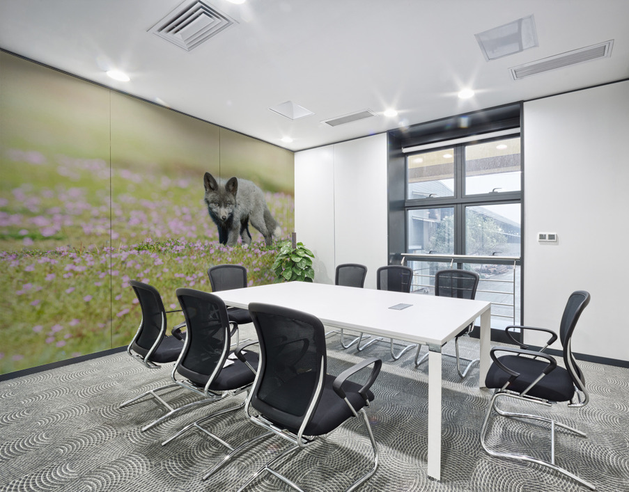 Red Fox Kit Wall Printing