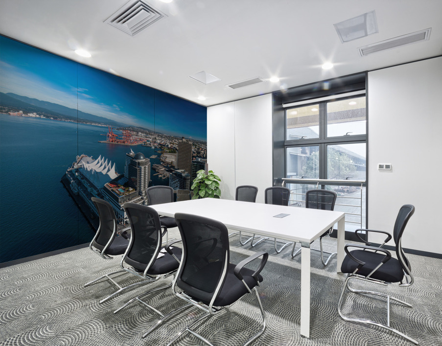 Vancouver Skyline Wall Printing