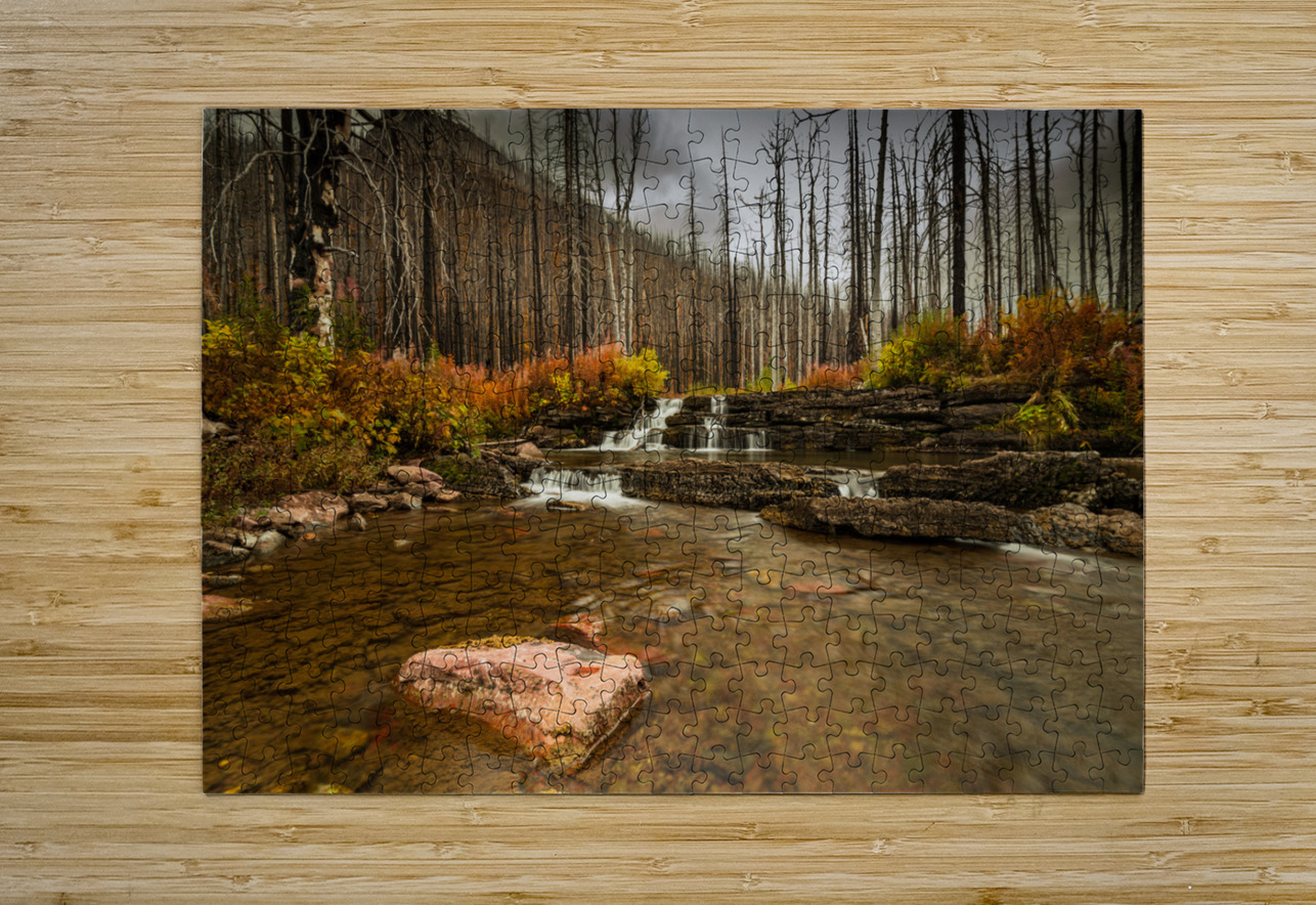 Mountain Stream Randy Tremblay Photography Puzzle printing