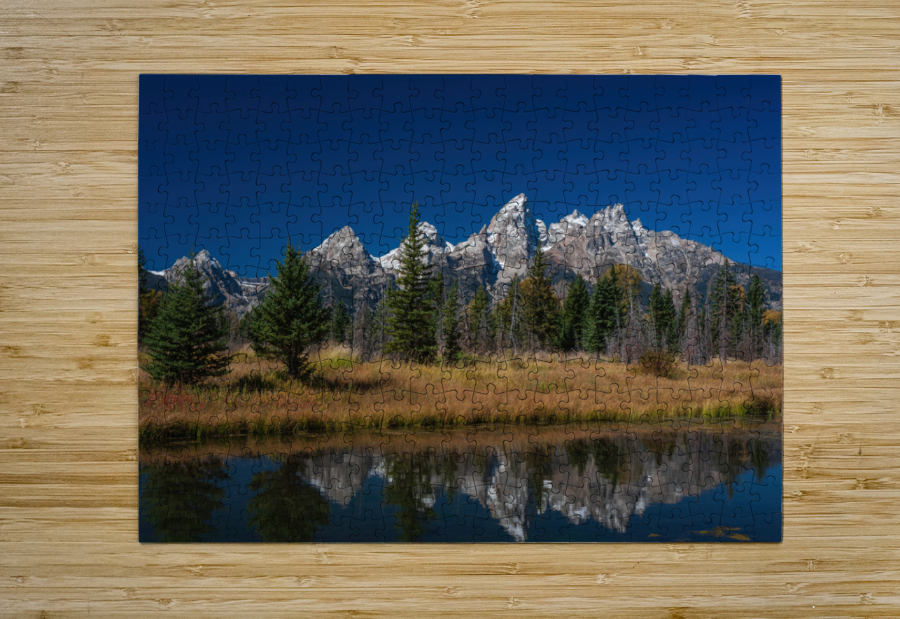 Grand Tetons Wyoming Randy Tremblay Photography Puzzle printing