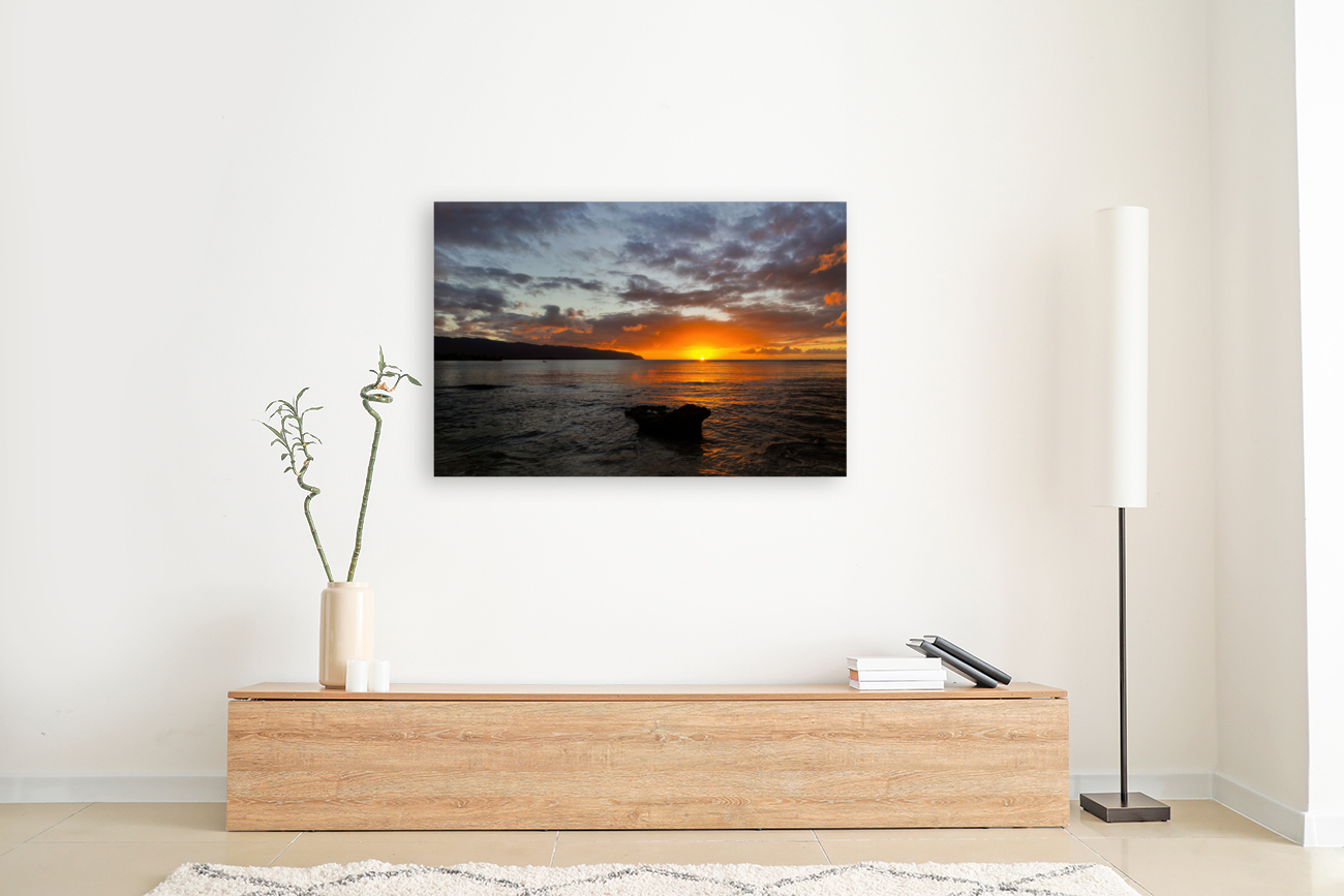 Tropical Sunset Reproduction